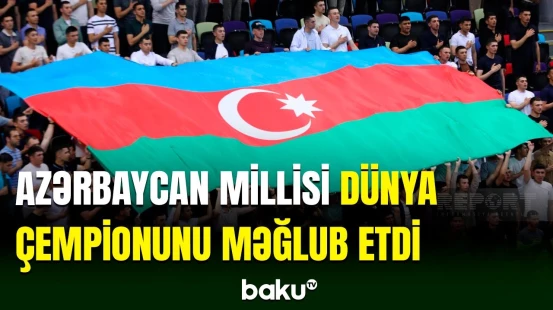 Azərbaycanın minifutbol millisi dünya çempionatında 1/4 finala adlayıb