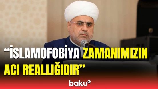 Allahşükür Paşazadə Qarabağdakı məscidlərin dağıdılmasından danışdı