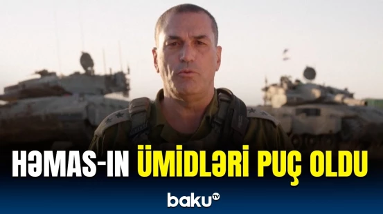 İsrailin Qəzza ilə bağlı planları açıqlanıb | "Yaxın həftələrdə yadım edilməsə..."