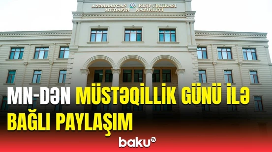 Müdafiə Nazirliyi 28 May - Müstəqillik Günü münasibətilə videoçarx paylaşdı