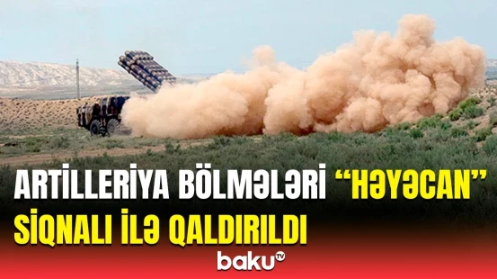 Raket və artilleriya qoşunlarına tapşırıq verildi | MN-dən vacib məlumat