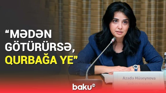 Restoranlarda hansı menyuya üstünlük verilir? | Sədr müavinindən qəribə açıqlama