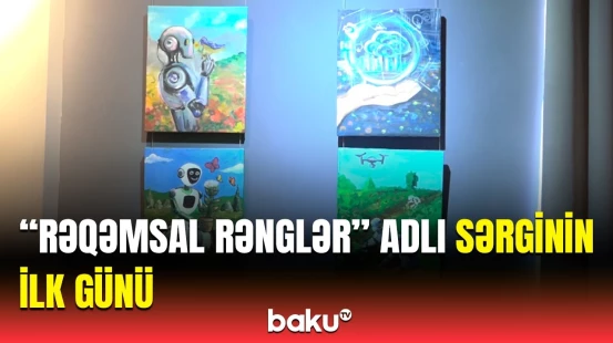Paytaxt sakinlərinin maraqla qarşıladığı tədbir | "Gəlmişəm ki, şəkilləri və robotları görüm"