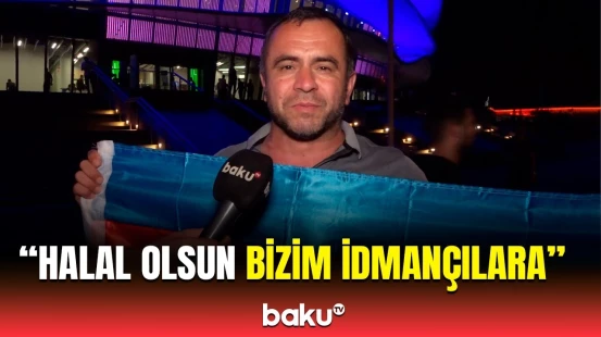 Azərbaycanın minifutbolda qələbəsi azerkeşlər tərəfindən coşquyla qarşılandı