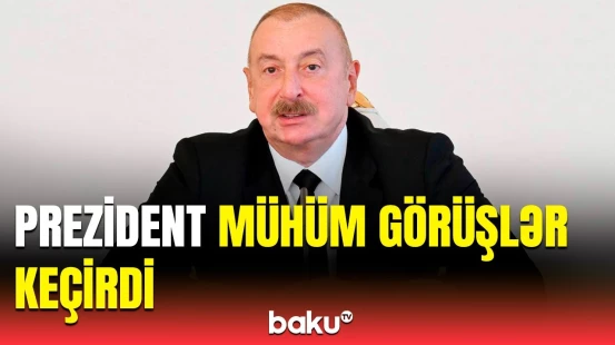 Bir sıra rəsmi şəxslər Prezident İlham Əliyevin qəbulunda