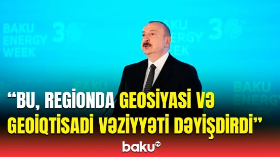 Müstəqillik uğrunda yol həmin tarixi məqamdan başlayır | İlham Əliyev