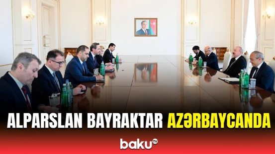 İlham Əliyev Türkiyənin energetika və təbii sərvətlər nazirini qəbul edib