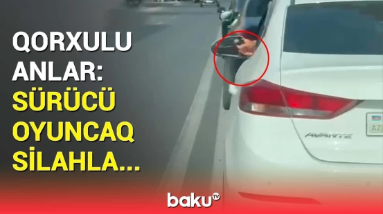 Paytaxtda sürücünün bu zarafatı başına bəla oldu | Təşviş yaradan hadisənin detalları