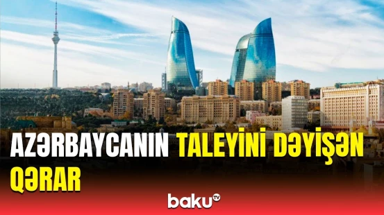 Müstəqillik uğrunda yol həmin tarixi qərardan başladı | İlham Əliyev