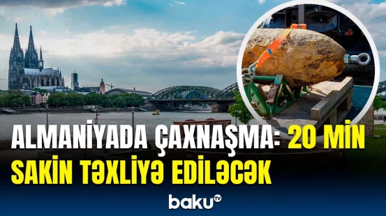 Kölndəki tapıntı hər kəsi şoka saldı | Sakinlər təşviş içində