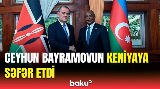 Ceyhun Bayramov Keniya Milli Assambleyasının sədri ilə görüşdü