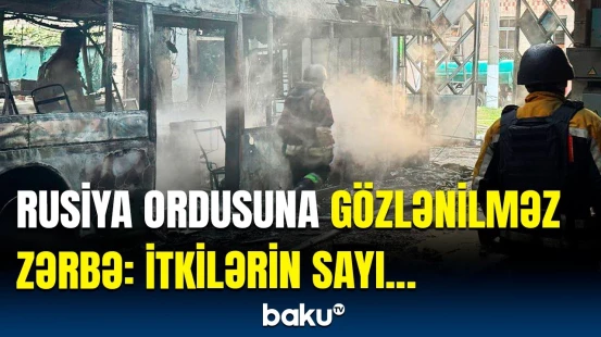 Rusiya da qisasını PUA-larla aldı | Ukraynanın bu şəhəri alova büründü