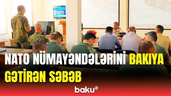 Bakıda NATO-nun Mobil Təlim Qrupu ilə treninq keçirildi