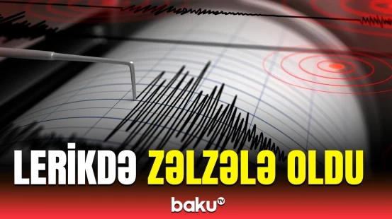 Lerikdə baş verən zəlzələ daha dörd rayonda hiss olunub
