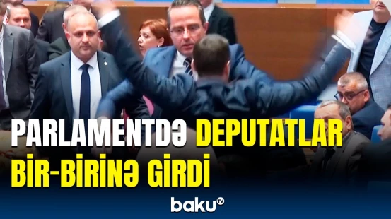 Bolqarıstan Parlamentində dava oldu | Anbaan görüntülər