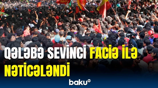 Stadionda dəhşətə gətirən hadisə | Xeyli ölü və yaralı var