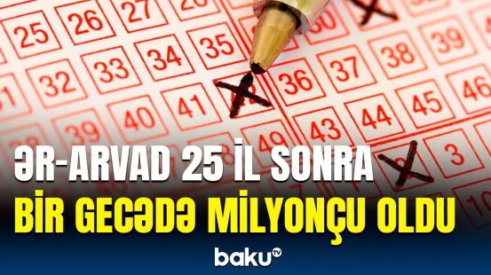 Evlilik yubileyində möhtəşəm hədiyyə | Ər-arvad gözlənilmədən necə varlandı?