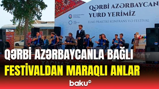 "Qərbi Azərbaycan - Yurd yerimiz" festivalı | Xaçmazdan görüntülər