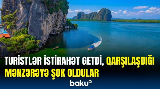 Tursitlər gəzinti zamanı adada elə şey tapdılar ki… | Gündəmi silkələyən xəbər