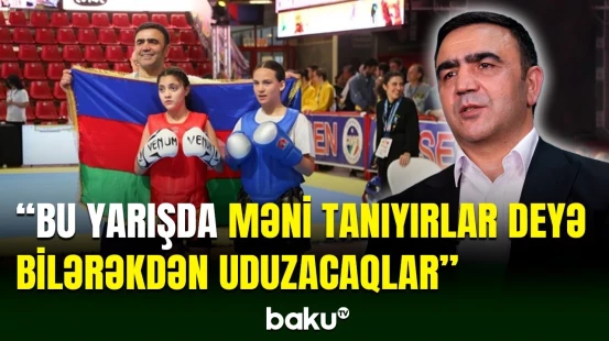 Prezidentin dünya çempionu olmuş nəvəsinin məşqçiləri ”Baku TV”yə danışdı