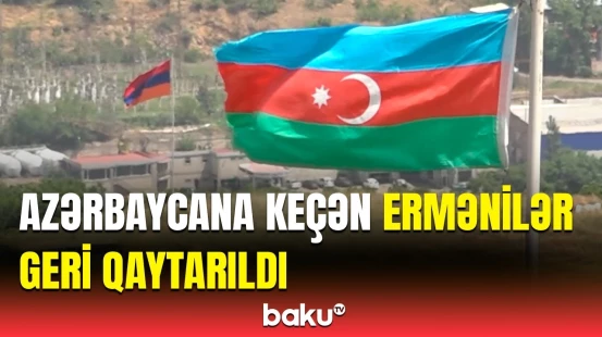 Azərbaycan ərazisinə keçmiş iki yeniyetmə erməni qarşı tərəfə təhvil verilib