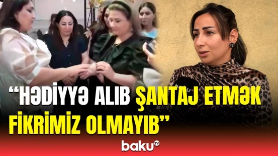 "Bu, Tovuzda hər məktəbdə verilir" | Valideynlər üzük hədiyyə edilən müəllimin müdafiəsinə qalxdı