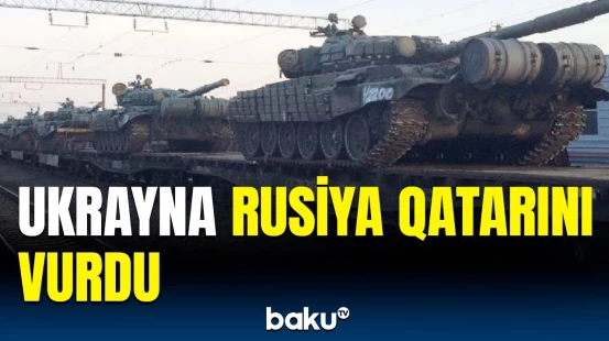 Ukraynadan Rusiya Ordusuna növbəti zərbə | 13 tank məhv edildi