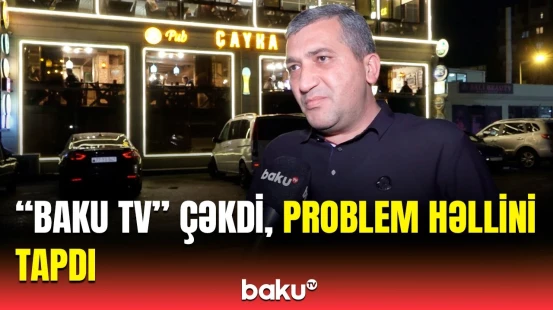 Sakinlərin şikayət etdiyi restoranın rəhbərliyi üzr istədi
