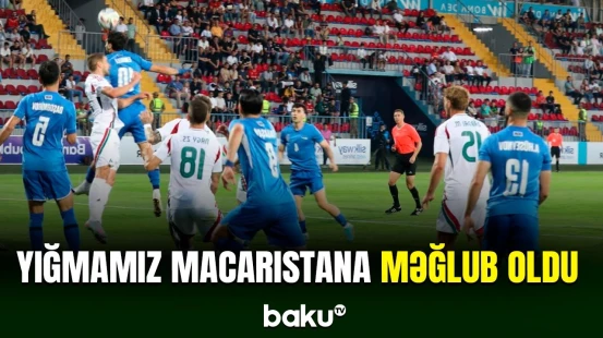 Futbol üzrə Azərbaycan millisi növbəti yoldaşlıq oyununu keçirib