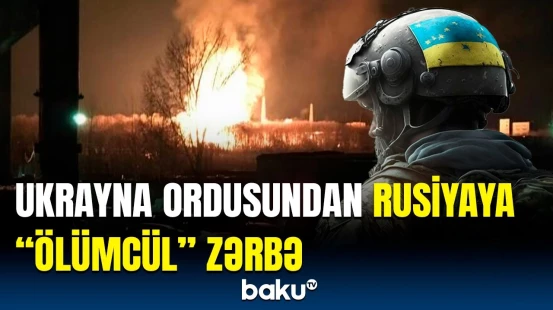 “Bu, Ukrayna üçün “yağlı hədəf” idi” | Dronlarla vurulan barıt zavodunu alov bürüdü