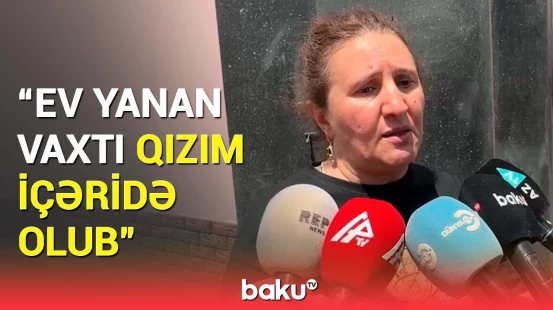 35 illik zəhmətim hədər getdi | Evi yanan Xırdalan sakini fəryad etdi