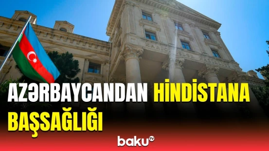Azərbaycan Hindistana təyyarə qəzası ilə başsağlığı verdi | “Dərin kədər hissi keçiririk”