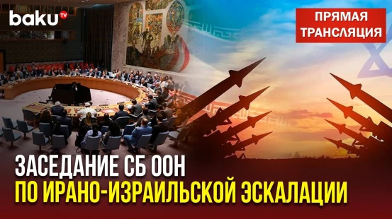 Экстренное заседание СБ ООН на фоне ударов Израиля по Ирану | ПРЯМАЯ ТРАНСЛЯЦИЯ