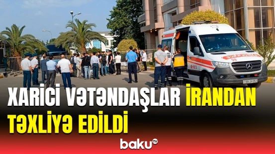 Qazaxıstanın altı vətəndaşı öz ölkəsinə qayıtması üçün Azərbaycana təxliyə edilib