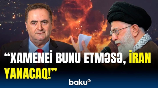 İsrail müdafiə nazirindən İrana sərt xəbərdarlıq