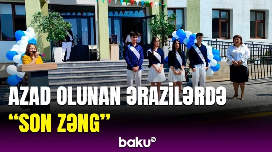 Qarabağda məzunların ifası maraqla izləndi | Azad olunan ərazidən görüntülər