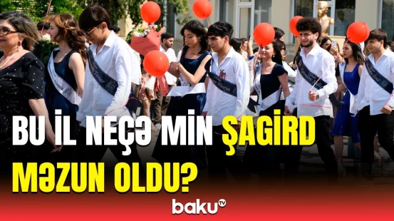 Emin Əmrullayev Hacıqabulda "Son zəng" tədbirində iştirak edib