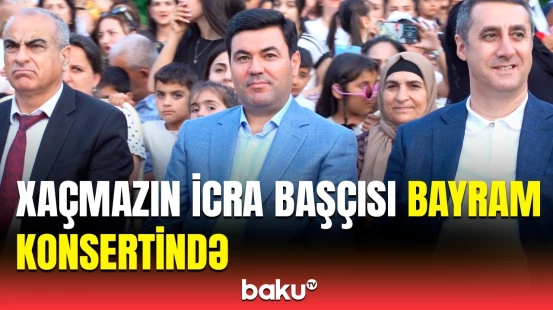 Xaçmazda Milli Qurtuluş Günü ilə bağlı tədbir keçirildi | Möhtəşəm konsert proqramı
