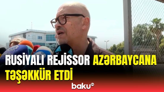 Hamımız sağ və salamatıq | İrandan təxliyə olunan rejissordan açıqlama