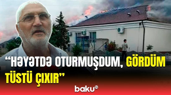 Sabirabadda Muğan klinikasında yanğın | FHN-dən açıqlama