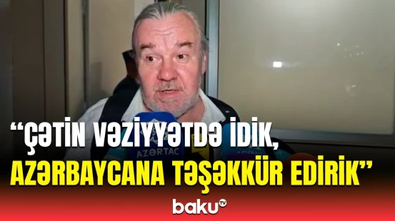 Rusiyalı sənətçilər Azərbaycana təxliyə olundu | "Şükürlər olsun ki..."