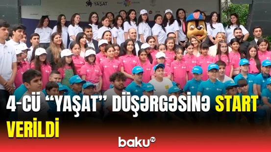 Şəhidlərimizin övladları üçün 4-cü “YAŞAT” düşərgəsi başlayıb | Açılış mərasimindən görüntülər