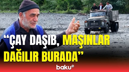 “Əhaliyə xeyirləri yoxdur!” - Sel kəndlər arasında əlaqəni kəsdi, sakinlər çətin durumda qaldı