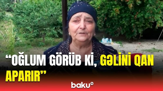 Qazaxda maskalı şəxs evə basqın etdi | 2 nəfər xəsarət aldı
