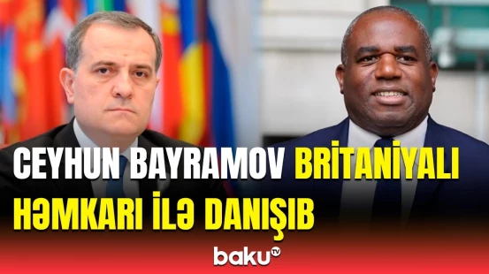 Ceyhun Bayramov və Devid Lemmi zəng zamanı nələri müzakirə etdi? | Detallar açıqlandı