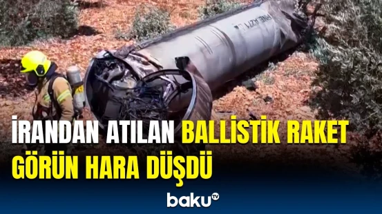 İsrailə ballistik raket hücumundan sonra ərazidə yaranan vəziyyət