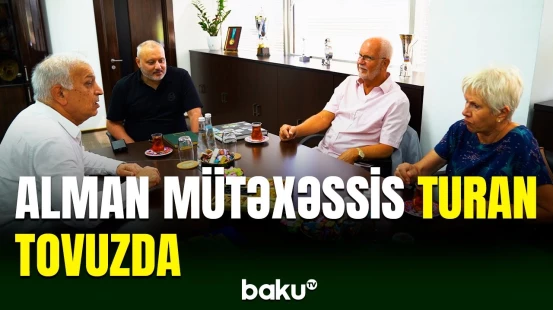 Tanınmış futbol mütəxəssisi Bernd Ştange Peşəkar Futbol Liqasının qonağı olub