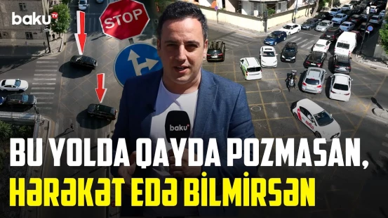 Sürücüləri ya cərimə, ya qəza gözləyir | Bakıda bu yol niyə iflic haldadır? - NECƏ OLMALIDIR?