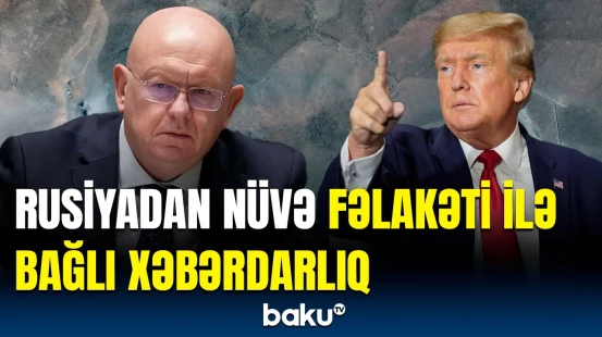 Buna görə ABŞ-yə heç kim icazə verməyib! - Nebenzyadan təcili açıqlama