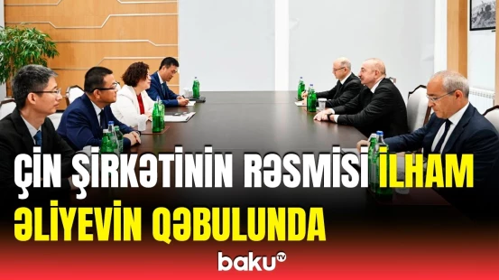 Prezident "Dongfang Electric International Corporation"ın İdarə Heyətinin sədrini qəbul etdi